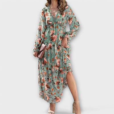 Rosalie | Elegant Floral Maxi Dress