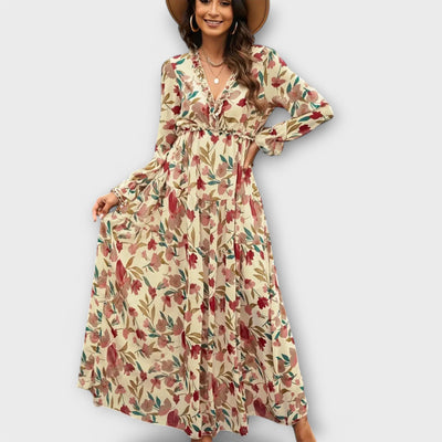 Rosalie | Elegant Floral Maxi Dress