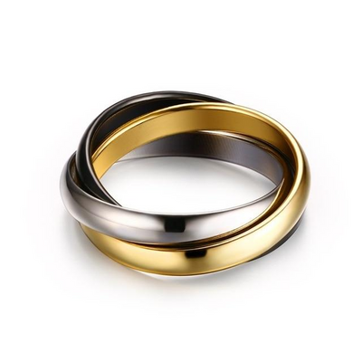Everlynn – Three-Toned Loop Ring