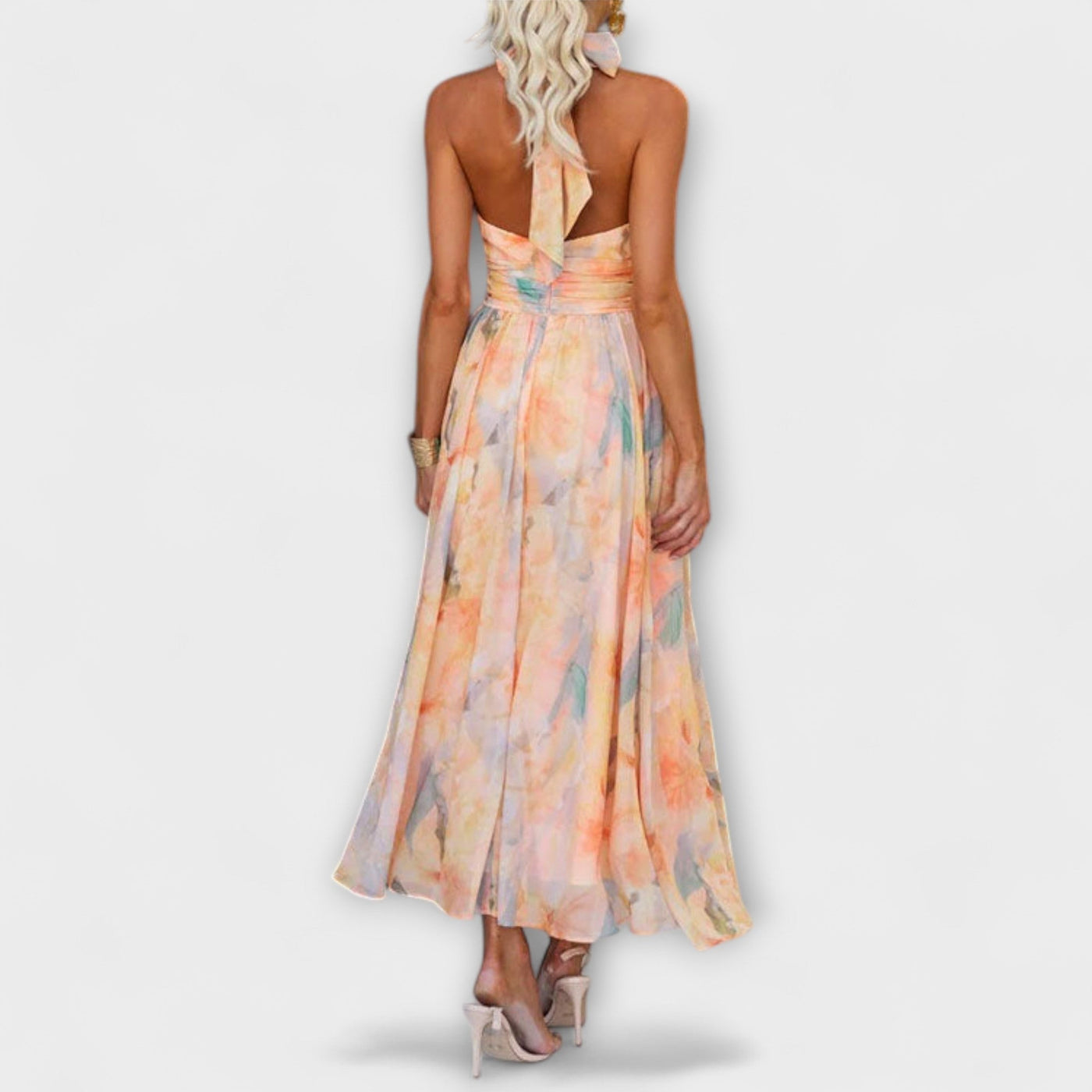 Joa | Watercolor Print Maxi Dress