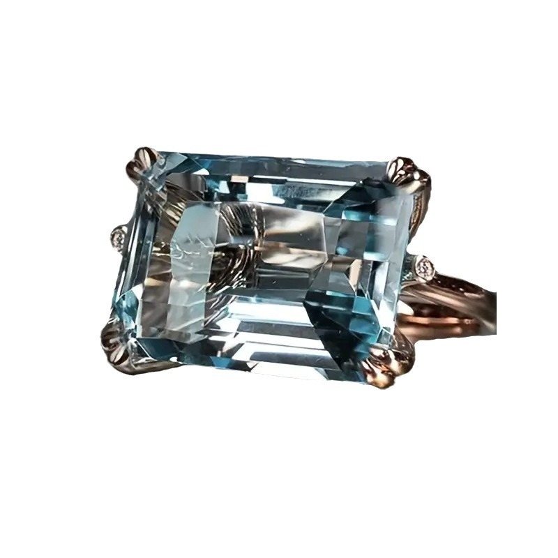 Aubrielle – Vintage Blue Zirconia Ring