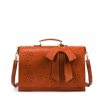 Grace’s Elegant Bow-Tie Satchel