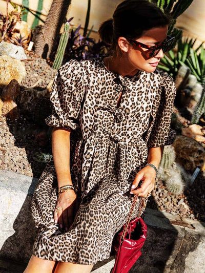Indy - Leopard Dress