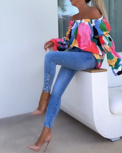 Artiselle | Ariella - Tropic One-Shoulder Top