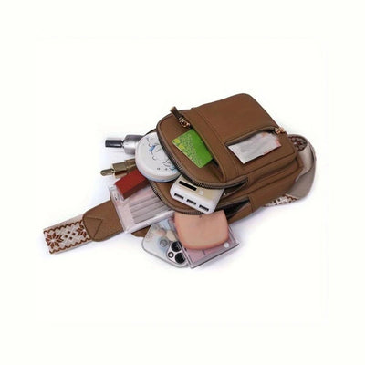 Hazel Vintage Chest Crossbody Bag