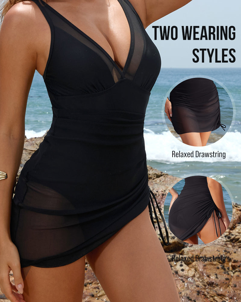 Elin | Slimming Mesh Swimsuit
