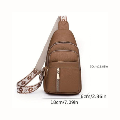 Hazel Vintage Chest Crossbody Bag