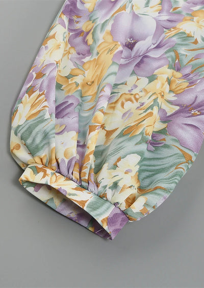 Dalina | Floral One-Sleeve Dress