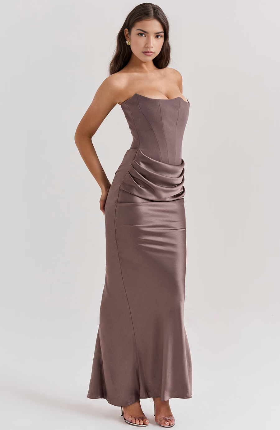 Aurelia | Strapless Maxi Dress