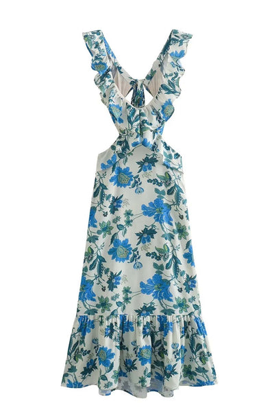Ariella | Floral Ruffle Dress