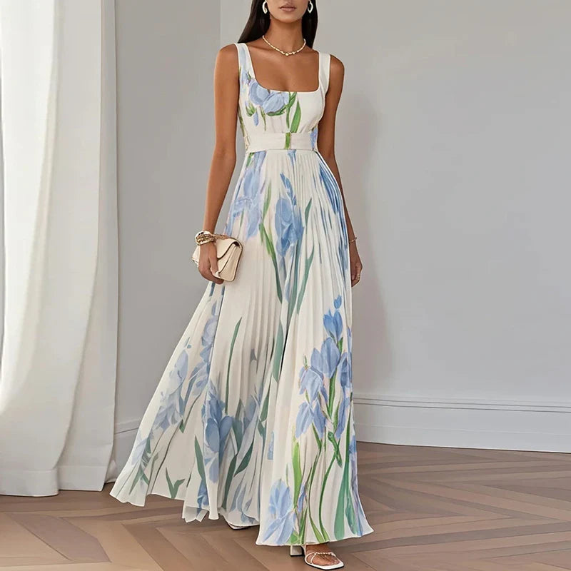 Isla | Elegant Floral Maxi Dress