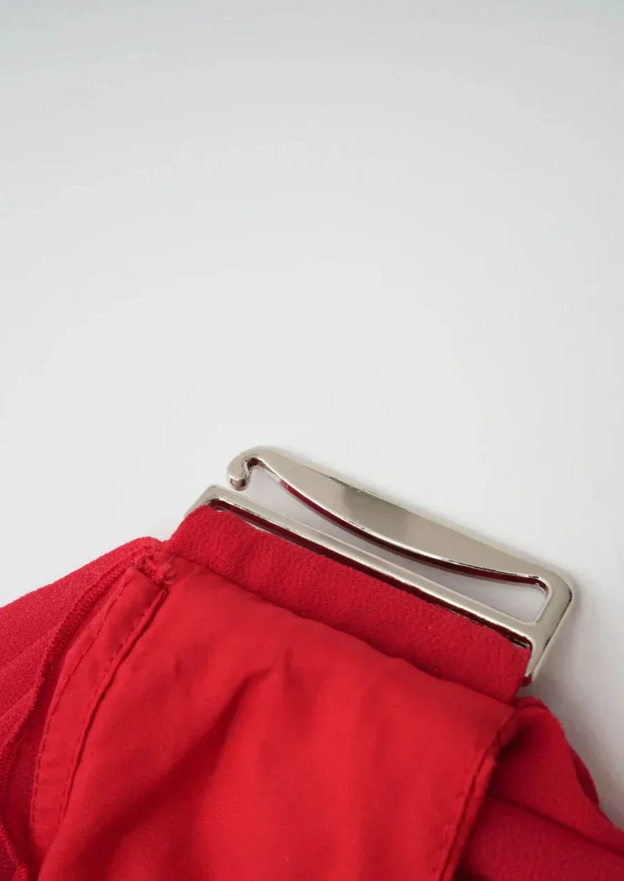 Kiri - Asymmetrical Pleated Mini Dress