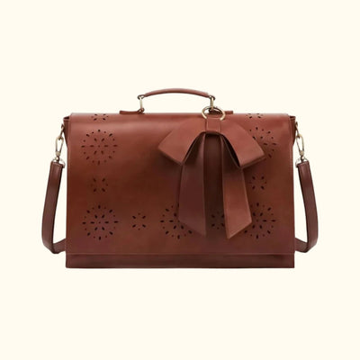 Grace’s Elegant Bow-Tie Satchel