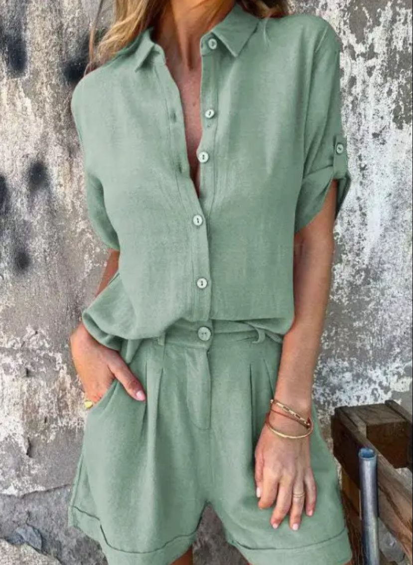 Noa™ | Two-Piece Linen Blend Set