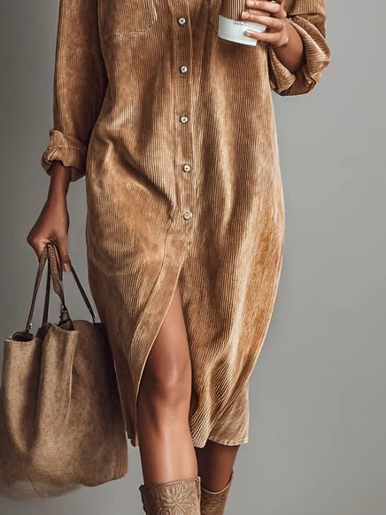 Sienna | Button-Up Midi Dress
