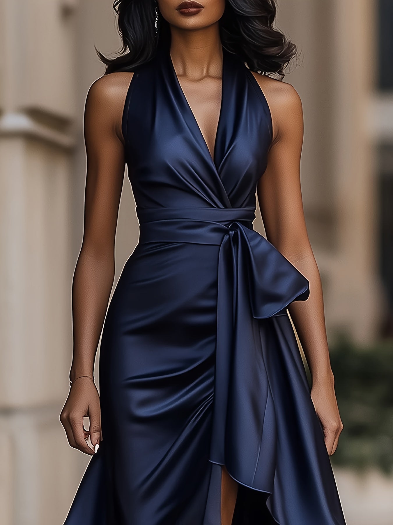 Isabella | Satin Dress
