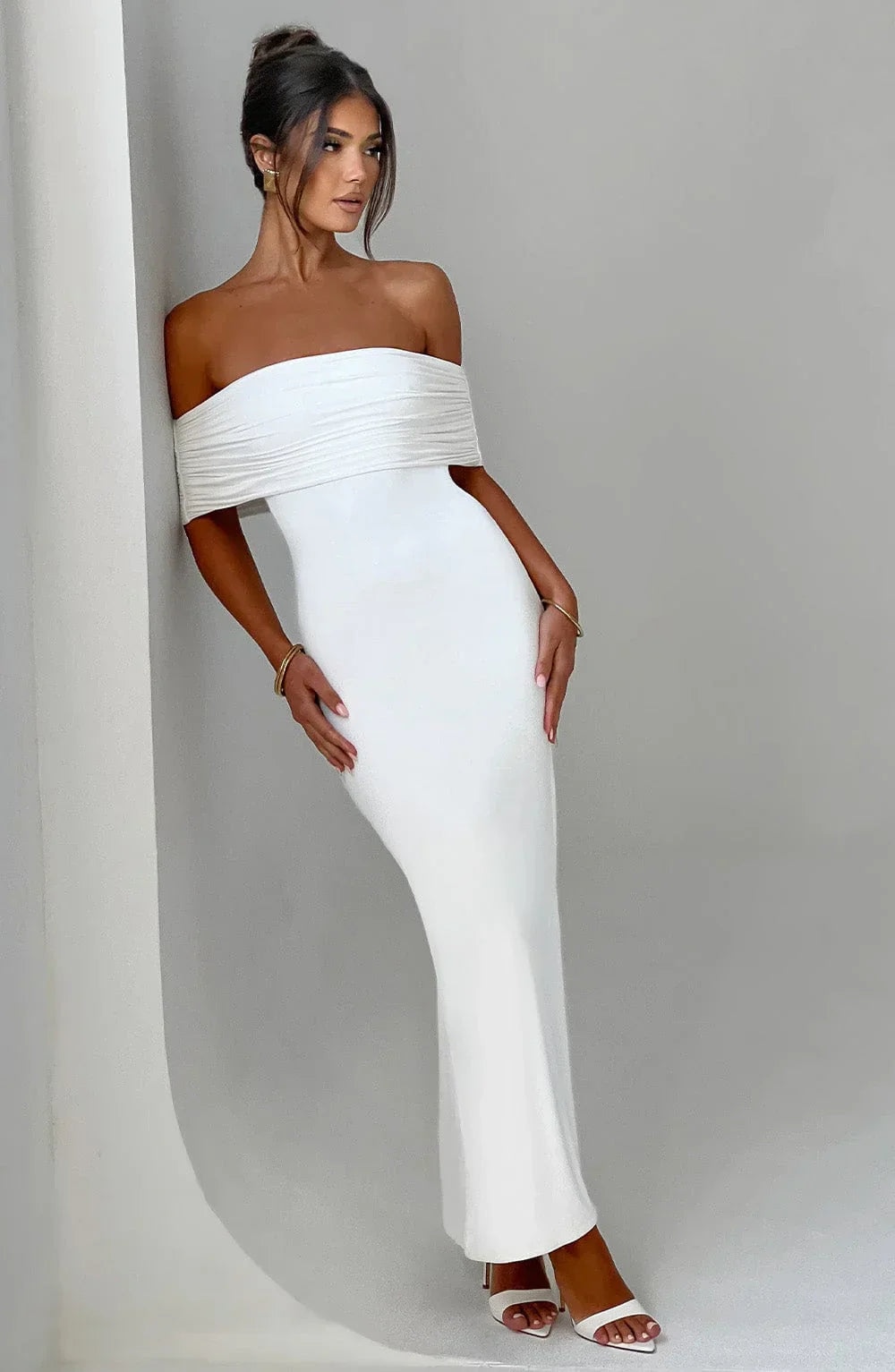 Olympia | Elegant Backless Maxi Dress