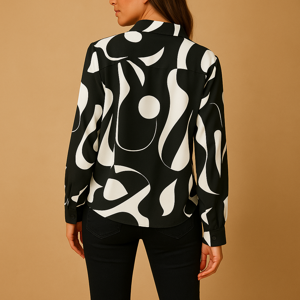 Elin | Stylish Printed Blouse for Women