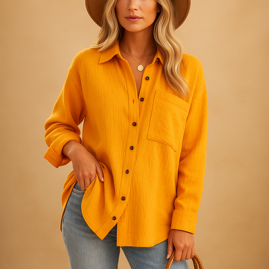 Marije | Women's Classic Long Sleeve Polo Shirt